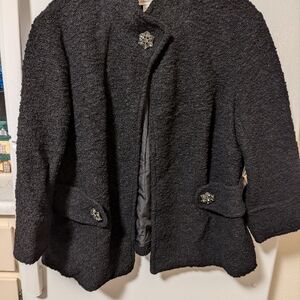 Coldwater Creek Black Elegant Jackets